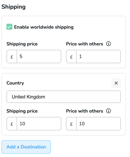 How do I calculate shipping? – Ko-fi Help