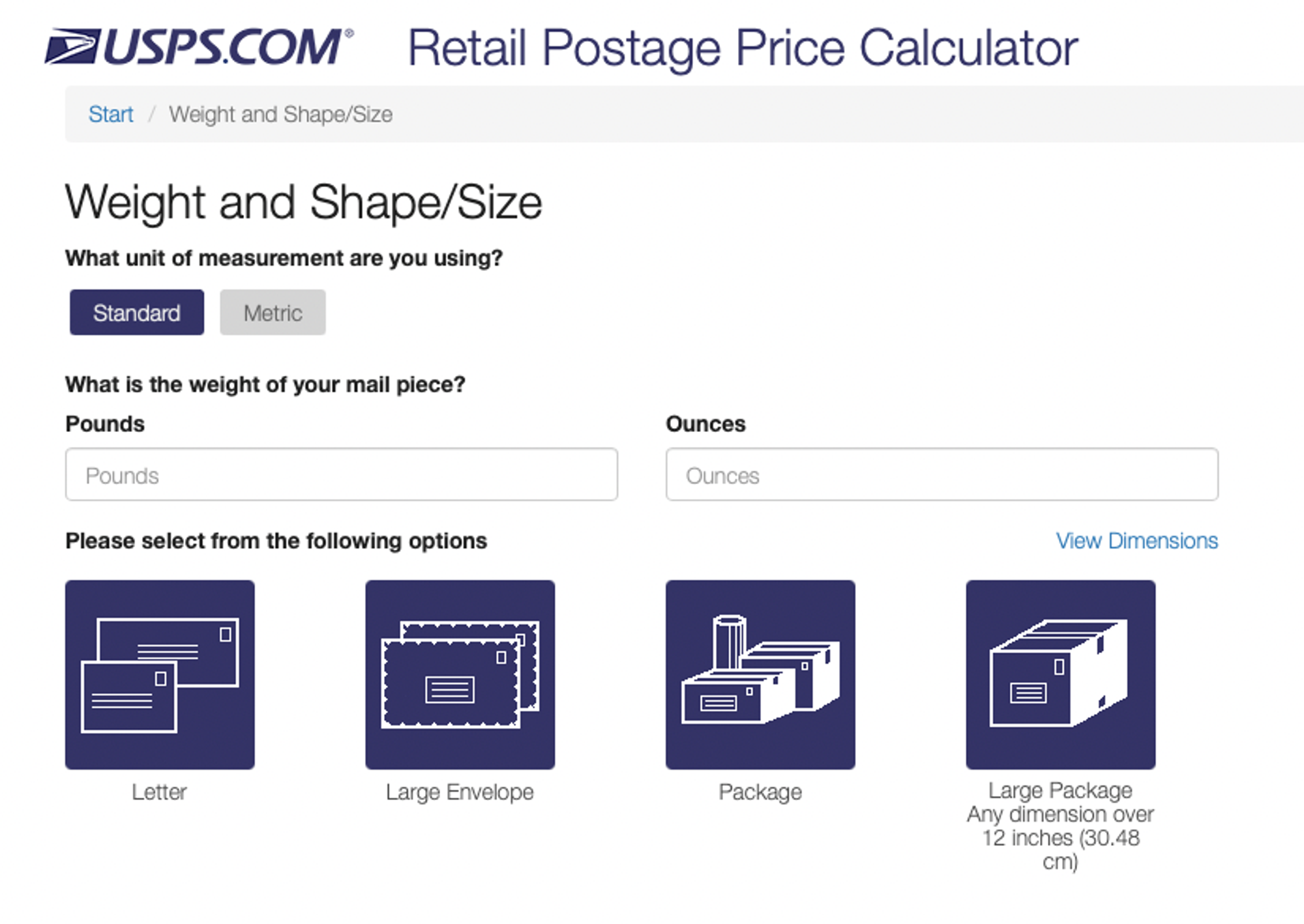 Estimate shipping costs  Calculate shipping costs for ecommerce