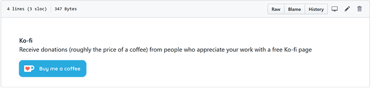 How To Add A Ko Fi Button To Github Ko Fi Com Help Portal
